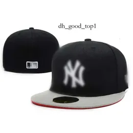 MLB Cap NY de alta qualidade Designer de chapéu equipado Caps Tamanho da letra Hats Caps de beisebol Vários estilos disponíveis Pico plano adulto para homens Mulheres cheias fechadas ERAS 15A