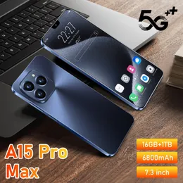 Shenzhen Cross-Border Mobile Phone Popular Genuine Goods Smart All-in-One A15promax 5G All-Netcom 16 1T Factory Price