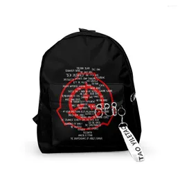 Рюкзак мода ужас рюкзак для мальчиков/девочек Supil School Bags 3D -печать.