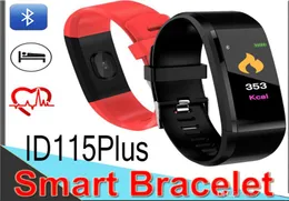 ID115 Bluetooth Smart Band Band Band Band Tracker Bluetooth 40 Wristband Step Counter Sleep Monitor Bracelet Sport P4318768