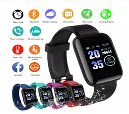 116 Plus Smart Watch 116Plus متعددة الوظائف سوار الرياضي Smart Bricband IP67 Fit Bit Smart Digital Wristwatches 6817570