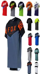 2022 Męskie koszulki z dół koszule Fox Mountain MTB Offroad DH Rcycle Jersey Cross Sportwear Racing Bike9325413