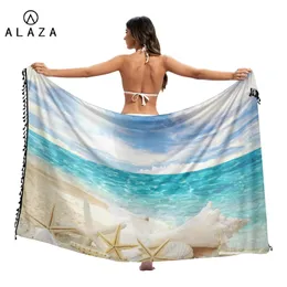 Seksowne kobiety szyfonowe stroje kąpielowe pareo scal na okłady Kaftan Sarong Beach Wrap sukienki Spersonalizowane projektowanie bikini spódnice 240530