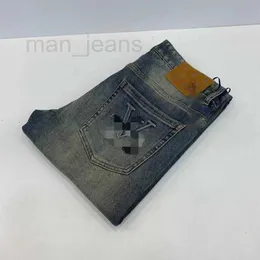 Мужские джинсы дизайнер высококачественный супер мягкий ватный ватный ватный джинсовый ткань с чрезвычайно нежным штрихом и очень хорошей текстурой моды джинсы тренд 12px