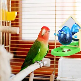 2024 Bird Feeder Automatic Parrot Treat Ball Toy, Foraging