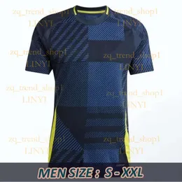 Camisa de futebol da Escócia 24 25 Jersey de futebol 2024 Copa da EURO Kit de crianças da equipe nacional escocesa Casa em casa marinha azul fora de 150 anos de aniversário de 150 anos especial Robertson 676