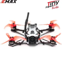 ドローンEmax TinyHawk IIフリースタイル115mm 2.5インチF4 5a ESC FPV RACING RC DRONE BNFバージョンFRSKY互換アップグレードFPVドローンS3