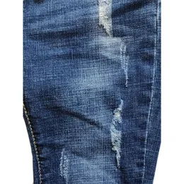 Calça 5039 calça de meninos calças de jeans mole de jeans elásticos da cintura e outono
