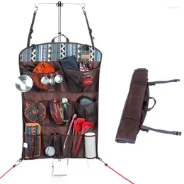 Borse da stoccaggio Safebet Picnic Borsa da campeggio esterno Tenda pieghevole Tenda portatile tascabile per viaggi Organizzatore Etnic Drop Ethnic