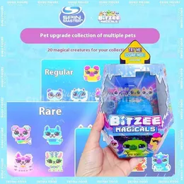 Figury zabawki akcji Bitzee magiczne elektroniczne cyfrowe zwierzęta domowe interaktywne zabawki cyfrowe cyfrowe zabawki dla zwierząt wirtualne game inteligentne tamagothi na prezenty dla dzieci g240529
