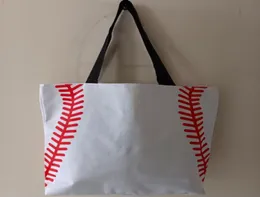 2022 baseball sömmar 5 färger 16512635 tum mesh handtag axelväska sömnad utskrift handväska duk sport resor b5990361