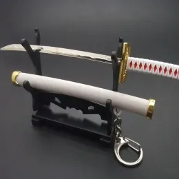 Mini Katana Keychain: 15CM Roronoa Zoro Samurai Sword Toy
