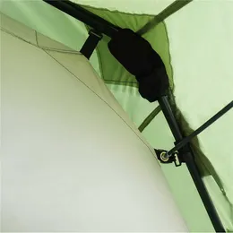 Палатки для кемпинга палатка на открытом воздухе палатка с большим пространством легкий портативный палаток полиэфирного стекловолокна Q240530