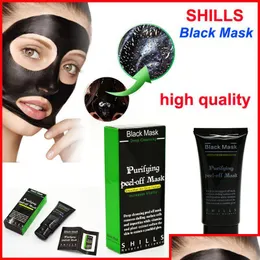 Masks Peels Shills Mask 50Ml Deep Cleansing Purifying Peel Off Black Face Remove Blackhead Facial Drop Delivery Health Beauty Skin Car Otira