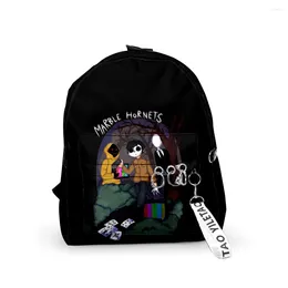 Backpack Hip Hop Creepypasta Mochilas Backpacks Meninos/Meninas Pupila Bolsas Escolares 3D Chaves Prindal