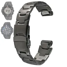 Stainless Steel Strap For Casio Prg-300 prw-6000 prw-6100 prw-3000 prw-3100 Watch Bands T190620 303h