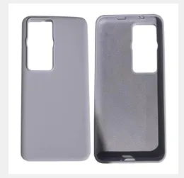 Mobiltelefoner Tillbehörsfall Olika storlekar Plastiska solapplikationer Rensa silikon PU -material Skydda fall Mobiltelefonskydd
