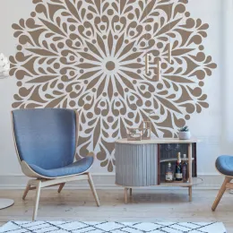circle wall stencils for painting