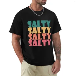 Men's Polos Super Salty T-Shirt Quick Drying Kawaii Clothes Boys Whites Men T Shirts