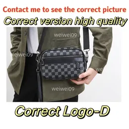 Men's shoulder bag Saddle Bag Camera Bag Messenger Bag Alphabet Embroidery logo/D Correct version High Quality Contact me to see correct picture