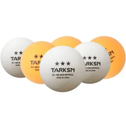 10pcs tarksn 3星40abs素材卓球ボール28g学校クラブトレーニング用のピンポンボール240524