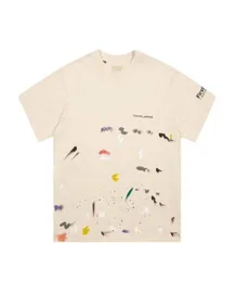 Summer Japan Splash Ink Hand Painted Print T Shirt Men Women Fashion Tee Street Casual Cotton Tshirt6515313