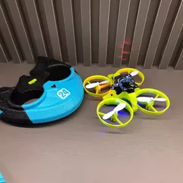 Sea, land, and air three in one remote-controlled airplane, children's helicopter, stunt flying car, boy's four axis flying toy