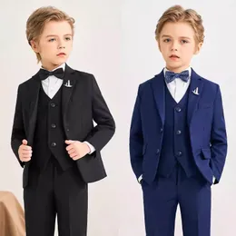 Flower Boys Suit for Wedding Teenager Kids Formal Ceremonia Tuxedo Dress Dzieci