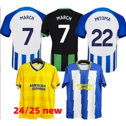 2024 2025 CAICEDO ALLISTER soccer jerseys 24/25 WEBSTER TROSSARD MARCH ALZATE MITOMA home away football shirt new