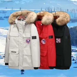 Designer masculino e feminino Jaqueta Down Winter Warm Coat Canada Casual Goose Alfabeto Bordado ao ar livre Moda de inverno canadense Parka para homens casal