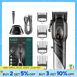 Sax SHARS VGR002 9000 rpm Magnetic Motor Salon Hair Cutting Machine Cordless Laddande Professional Mens Hair Scissors G240529