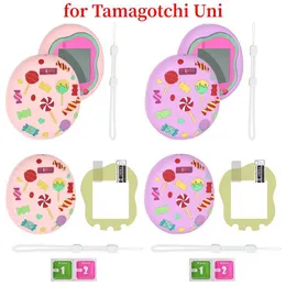 Electronic Pet Toys Silicone Virtual Pet Machine Case Portable Keyring Shockproof Anti-scratch Protective Skin Sleeve Shell for Tamagotchi Uni S245317