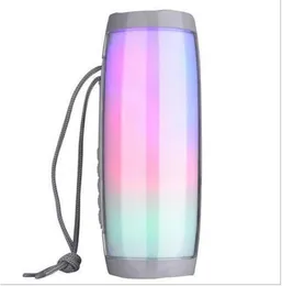 Lâmpada de lâmpada led alto alto -falantes bluetooth tg157 portable wireless speorl suport light bass lumin bass fm tf tf Hands chama aux vida w1112588