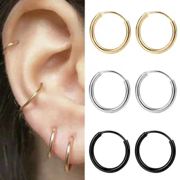 iparam simple light hoop earrings for lemen men men cartilage耳の耳の耳の穴