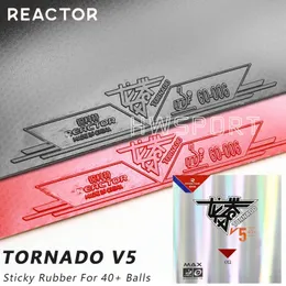 Reattore Tornada V5 Table Tennis in gomma Attacco appiccicoso Attacco Ping Medium con spugna di energia interna massima 240527