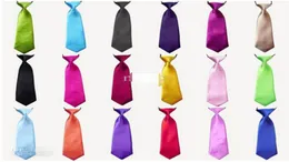 Cheapest Baby Boy School Wedding Elastic Neckties neck Ties Solid Plain colors 3 Child School Tie boy2082844