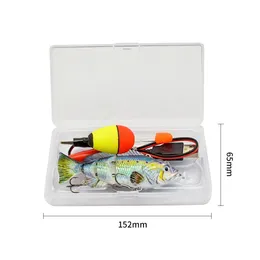 Piccole esca robotizzate da 10 cm per pesca a bait esche per esche per esche per esche per esca per nuoto USB LED lampeggiante ricaricabile USB 240521