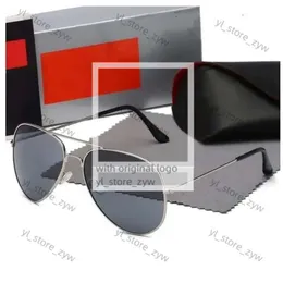 Ray Sonnenbrille Designer Aviator Sonnenbrille für Männer Raycans Brille Frau Uv400 Schutzschatten Realglas Objektiv Gold Metall Rahmen Fahren Sunniting F26