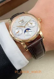 watch luxury 18K Rose Gold Week Moon Phase Automatic Mechanical Mens Watch 330.032