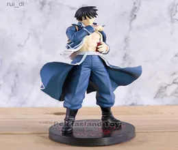 Anime figures Fullmetal Alchemist Roy Edward Elric Roy Mustang Action figure toys Model Doll Toy Gift Q0621 ruidi2975563