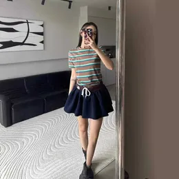 MM Home SS New Layer Drayer Squirt Fluffy Skirt Short Pants Fashion Protersile Letter Design