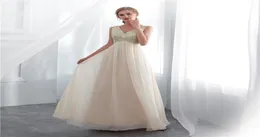 Imagem real 2019 CHMAPGNE lantejas de dama de honra Vestidos de dama de honra do pescoço do pescoço Dominada do casamento Vestido de convidado barato em estoque 2165148089