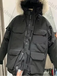 Mens Down Jacket Parkas Designer Odzież Najwyższa jakość Kanada G29 G08 Goose Parka PREAT FURE White Duck Jacki damskie płaszcz zimowy ciepło ciała