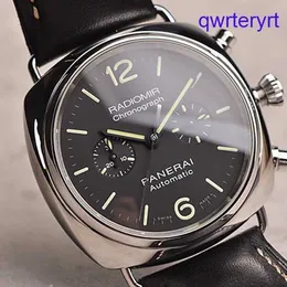 有名な腕時計パネライラジオミールシリーズ42mm直径自動メカニカルメンズウォッチラグジュアリーウォッチPAM00369