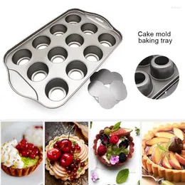 Baking Moulds 12 Grid Mini Cake Tray Non-Stick Cheesecake Cup Cupcake Pan Moldes Para Hornear Decorating Tools