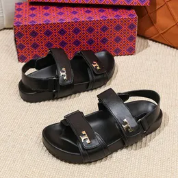 Дизайнерские тапочки летние сандалии с плоским дном сандалии с толстыми подошвами Повышение комфорта повседневная универсальная женская туфли для женщин