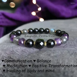 Strand 1pc/Empath Protection Armband gegen negative Emotionen Heilschmuck