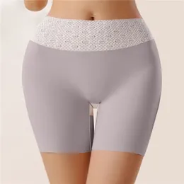 Kvinnors shapers hög midja sömlösa skyddande shorts kvinnor is silkesäkerhet trosor under kjolstrumporna pojkeshorters underkläder
