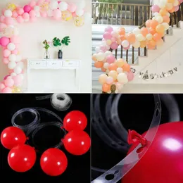 198 PCs 5101218 polegadas Kit de balão de látex Arco de várias cores Balões de decoração de festas, usados ​​para decorar o aniversário do dia das mães