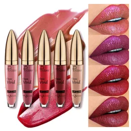 Pudaier Lips Makeup Lip Gloss Pearlite Glitter Velvet Lipstick 18 Colour